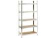 Immagine di Scaffale - 5 ripiani - 180 x 40 x 90cm - metallo/MDF - X-Robust
