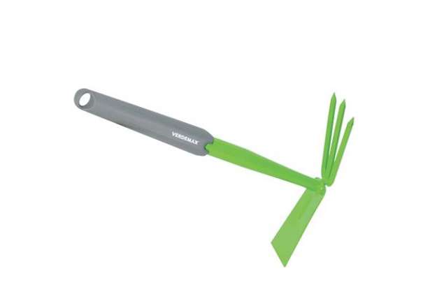 Immagine di Zappetta a punta quadra e tridente - 29 cm - Verdemax