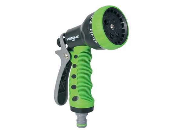 Immagine di Pistola a doccia - 7 getti - plastica - Verdemax