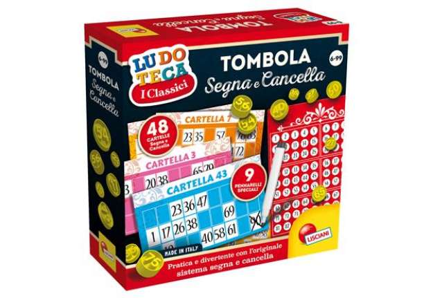 Immagine di Ludoteca Tombola segna e cancella - Lisciani