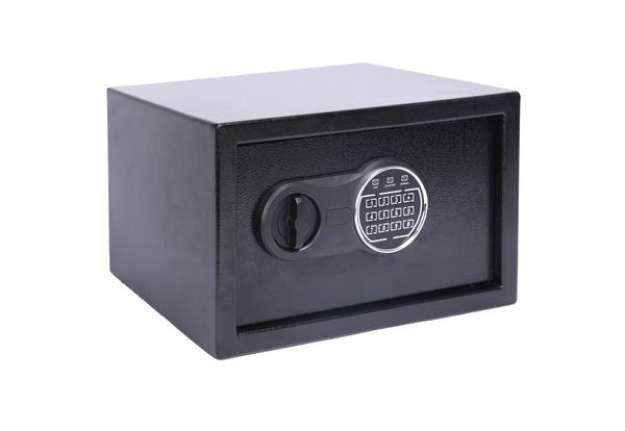 Immagine di Cassaforte di sicurezza con serratura elettronica 350ET - 350 x 250 x 250 mm - Iternet