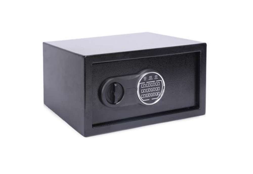 Immagine di Cassaforte di sicurezza con serratura elettronica 405ET - 405 x 335 x 229 mm - Iternet
