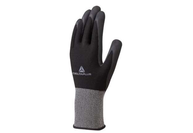 Immagine di Guanto VE724NO - maglia poliestere Spandex - taglia 10 - nero - Deltaplus