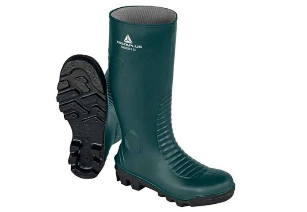Immagine di Stivali di sicurezza Bronze2 S5 SRA - taglia 41 - verde - Deltaplus