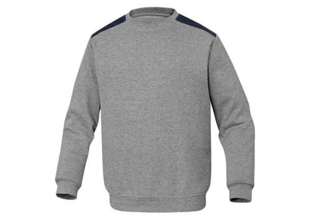 Immagine di Felpa sportivo Olino - pile - tg. XXL - grigio - Deltaplus