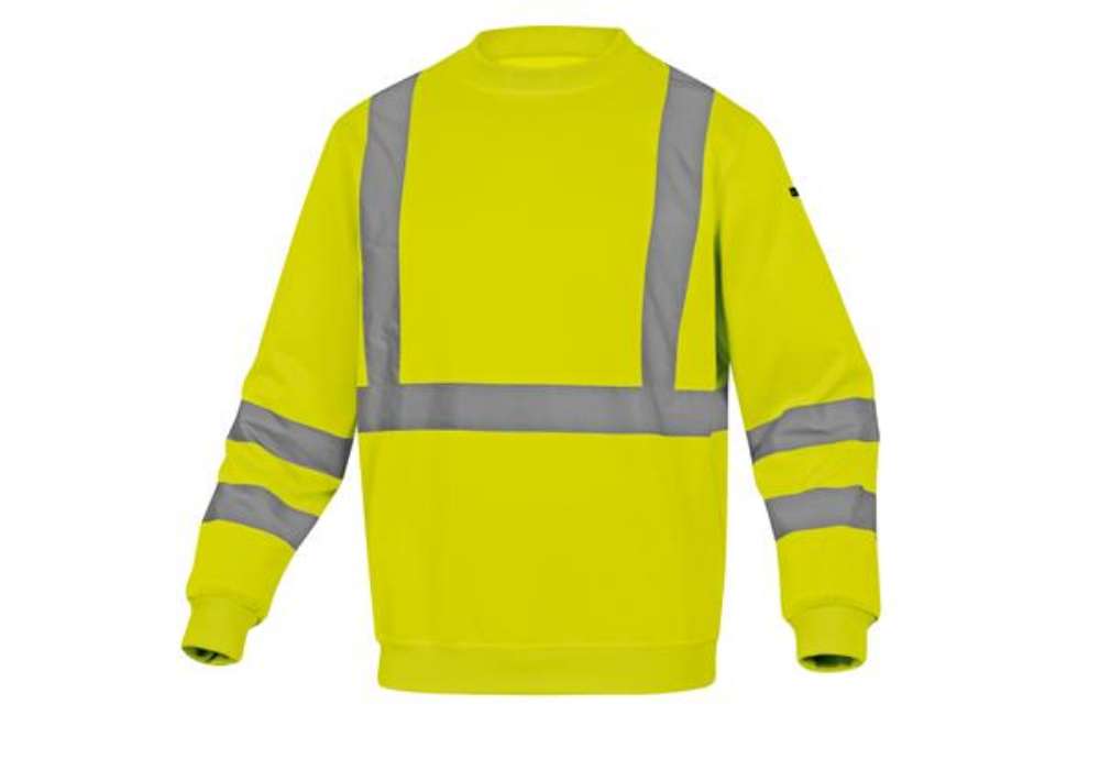Immagine di Felpa sportiva Astral - alta visibilità - tg. XL - giallo fluo - Deltaplus