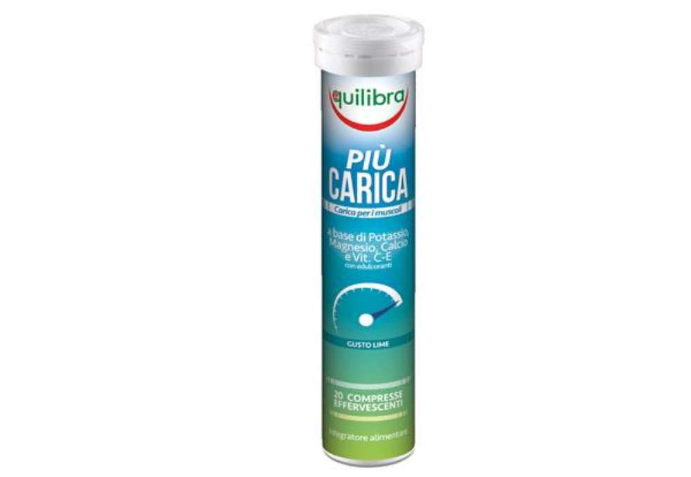 Immagine di Integratore Più Carica - gusto lime - 20 compresse (90 gr cad.) - Equilibra