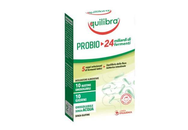 Immagine di Integratori ProBio 24 miliardi di fermenti - 10 bustine orosolubili (25 gr cad.) - Equilibra