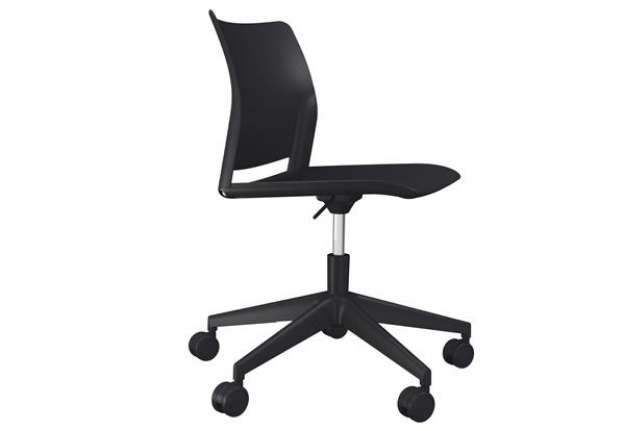 Immagine di Seduta Home/Office Alpha APGN - senza braccioli - nero - Unisit