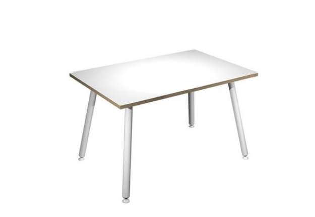 Immagine di Scrivania Skinny Metal - 120 x 80 x H 74,4 cm - bianco