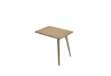 Immagine di Allungo DX/SX per scrivanie Woody - 60 x 80 x H 74,4 cm - rovere / rovere