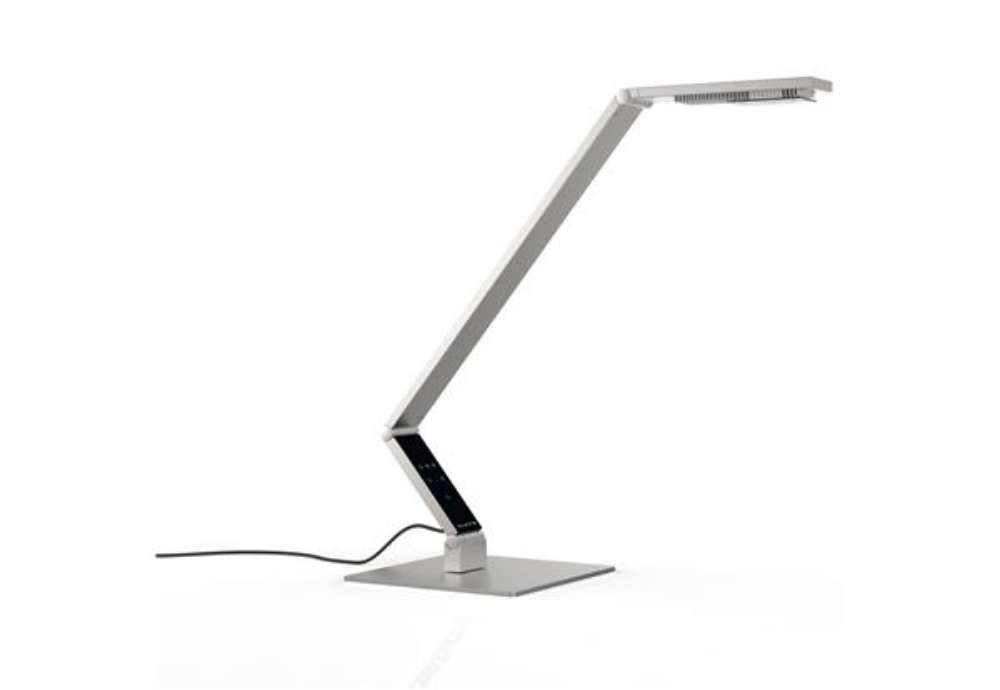 Immagine di Lampada da tavolo Luctra Linear - 9,5 W - 680 lm - metallo - argento - Luctra