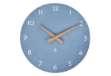 Immagine di Orologio da parete HorMilena - diametro 30 cm - blu/legno - Alba