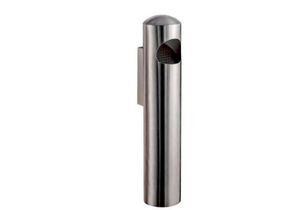 Immagine di Posacenere murale Birkin - acciaio inox satinato - Medial International