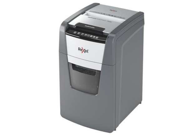 Immagine di Distruggidocumenti Optimum AutoFeed+ 130M - a micro frammenti - Rexel