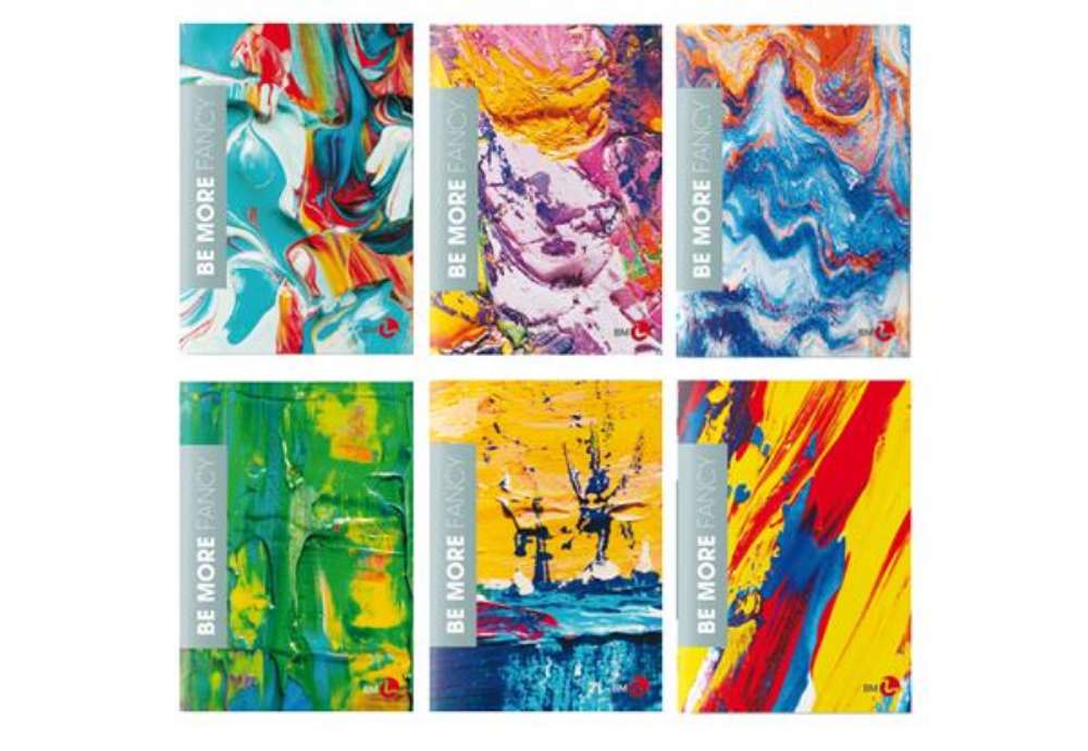 Immagine di Maxiquaderno Be More Fancy  - A4 - 4mm - 36+2 fogli - 100 gr - BM
