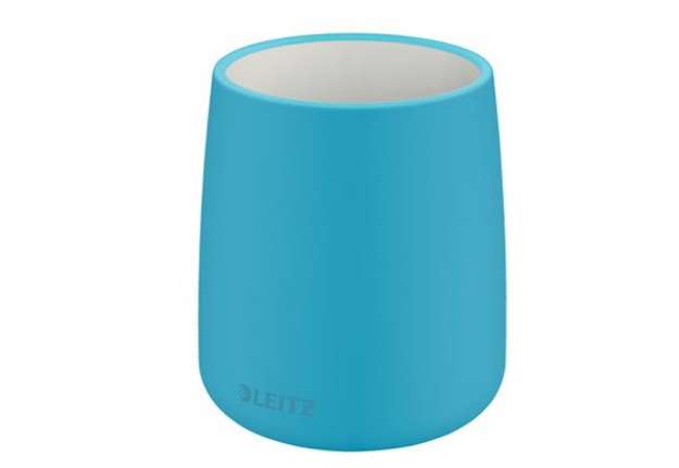 Immagine di Portapenne Cosy - 10,8 x 8,5 cm - ceramica - blu - Leitz