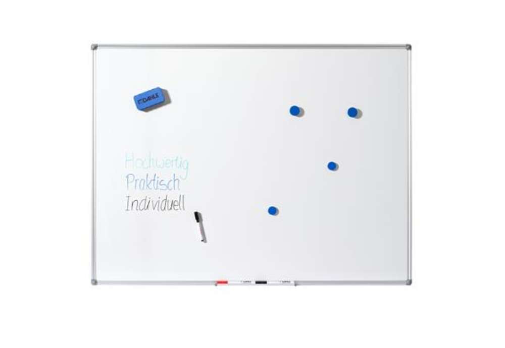 Immagine di Lavagna bianca Basic - magnetica - 90 x 120 cm - Dahle