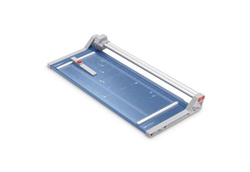 Immagine di Taglierina a rullo professionale 554 - 91,5 x 36 cm - 720 mm - 20 fogli - blu/grigio - Dahle