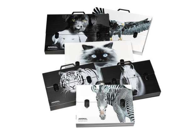 Immagine di Valigetta polionda Animal Friends - 28 x 38 cm - dorso 5 cm - fantasie assortite - Colorosa