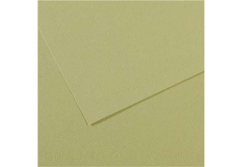 Immagine di Foglio Mi-Teintes - A4 - 160 gr - verde mandorla - Canson