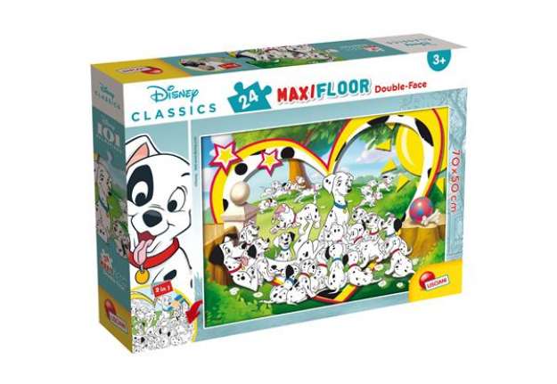 Immagine di Puzzle Maxi "Dinsey Carica 101" - 24 pezzi - Lisciani