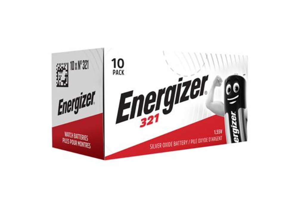 Immagine di Micropila Watch 321 - a pastiglia - ossido argento - Energizer