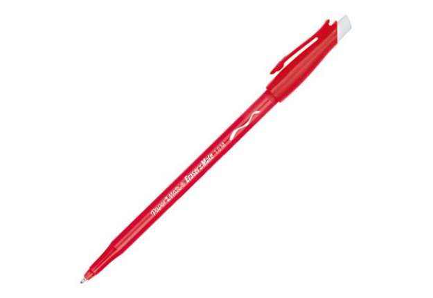 Immagine di Penna a sfera con cappuccio Replay - cancellabile - punta 1 mm - rosso - Papermate