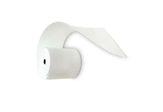Immagine di Rotolo per calcolatrice - 57 mm x 40 mt - 60 gr - diametro esterno 65 mm - anima 12 mm - bianca - Ro