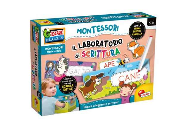 Immagine di Laboratorio di scrittura Montessori Maxi - Lisciani