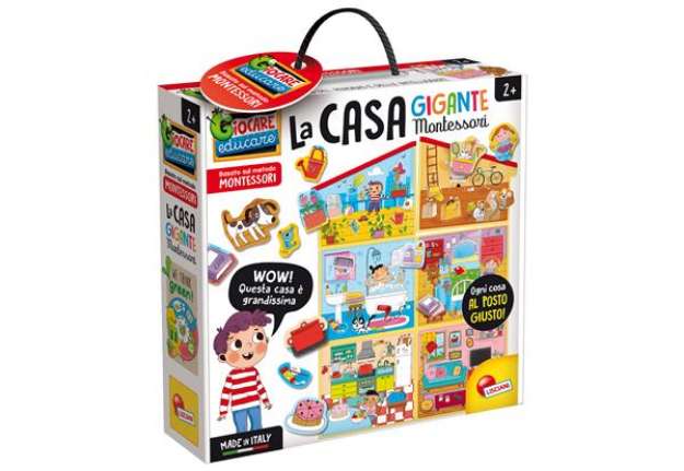 Immagine di La mia casa gigante - MONTESSORI MY HOUSE - Lisciani
