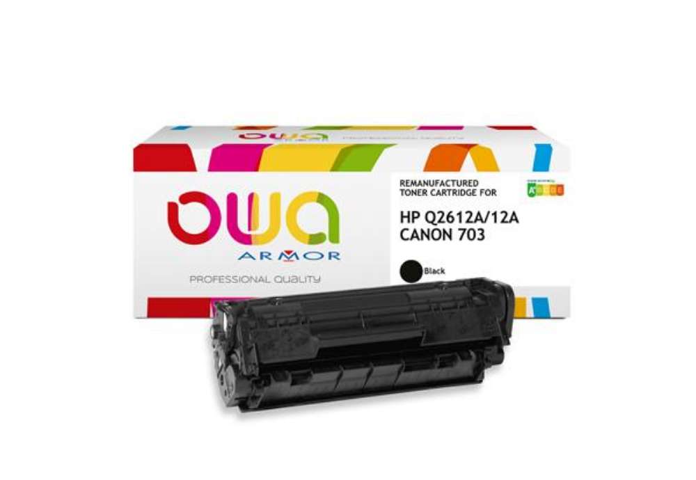 Immagine di Armor - Toner Compatibile per Hp - Nero - Q2612A - 2.000 pag