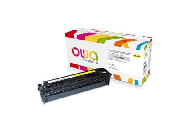 Immagine di Armor - Toner Compatibile per Hp - Giallo - CE323A - 1.300 pag