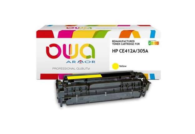 Immagine di Armor - Toner Compatibile per Hp - Giallo - CE413A - 2.600 pag
