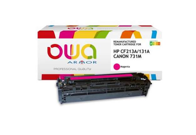 Immagine di Armor - Toner Compatibile per Hp - Magenta - CF212A - 1.800 pag