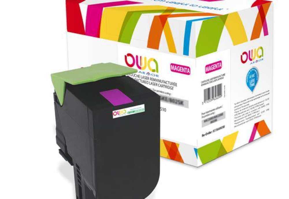Immagine di Armor - Toner Compatibile per Lexmark - Magenta - 80C2HM0 - 3.000 pag