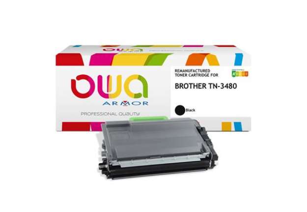 Immagine di Armor - Toner Compatibile per Brother - Nero - TN-3480 - 8.000 pag