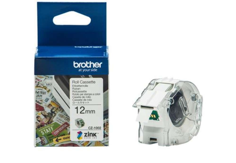 Immagine di Brother - Nastro a lunghezza continua - CZ-1002 - 12 mm x 5 mt