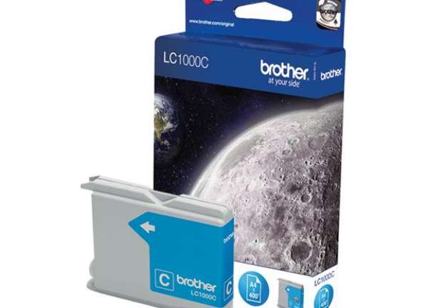 Immagine di Brother - Cartuccia - Ciano - LC1000C - 400 pag