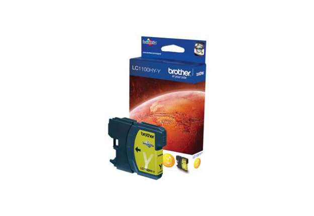 Immagine di Brother - Cartuccia - Giallo - LC1100HYY - 900 pag