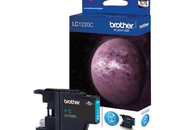 Immagine di Brother - Cartuccia - Ciano - LC1220C - 300 pag