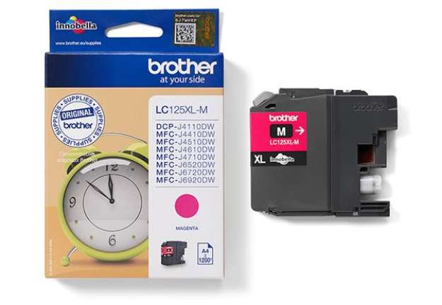 Immagine di Brother - Cartuccia - Magenta - LC125XLM - 1200 pag