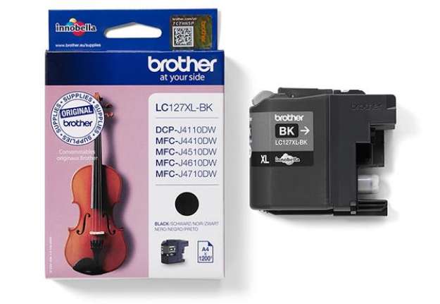 Immagine di Brother - Cartuccia - Nero - LC127XLBK - 1200 pag