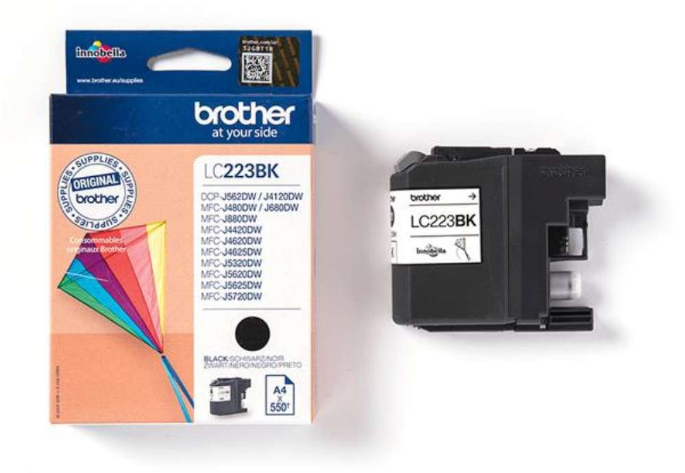 Immagine di Brother - Cartuccia - Nero - LC223BK - 550 pag