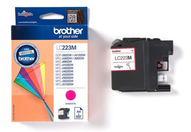 Immagine di Brother - Cartuccia - Magenta - LC223M - 550 pag