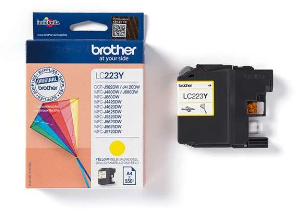 Immagine di Brother - Cartuccia - Giallo - LC223Y- 550 pag