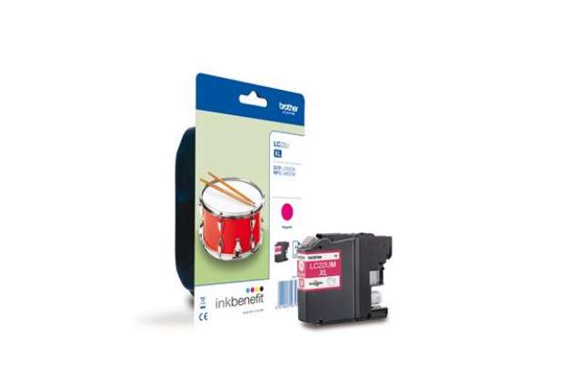 Immagine di Brother - Cartuccia - Magenta - LC22EM - 1200 pag