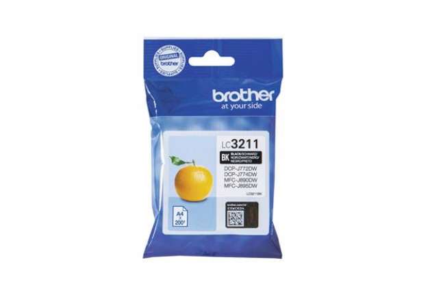 Immagine di Brother - Cartuccia - Nero - LC3211BK - 200 pag