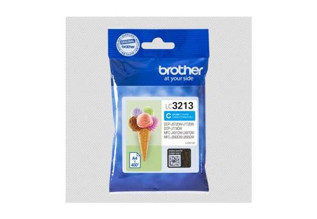 Immagine di Brother - Cartuccia - Ciano - LC3213C - 400 pag