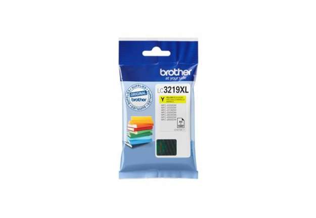 Immagine di Brother - Cartuccia - Giallo - LC3219XLY - 1500 pag